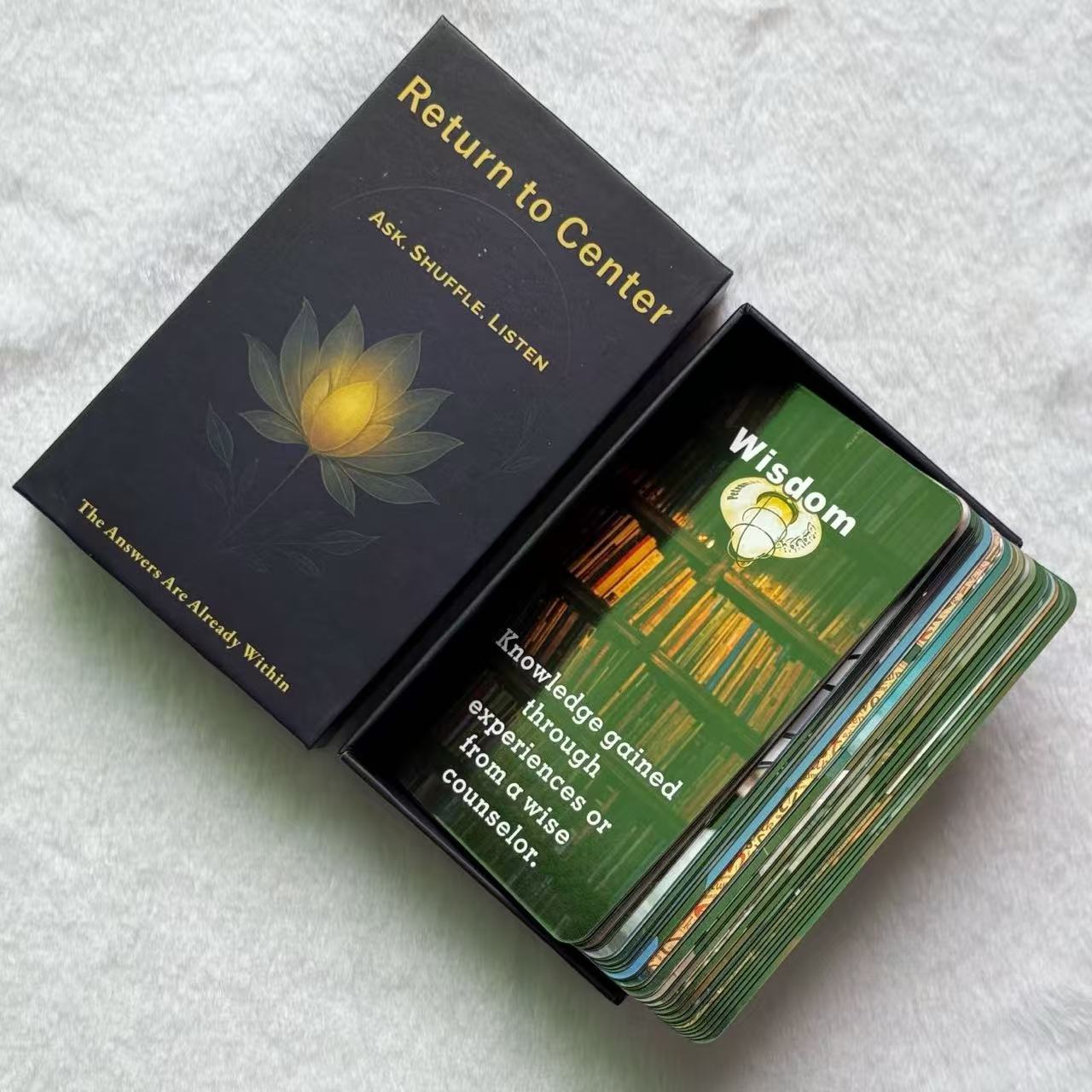 Board Game Love Letter - Love Messages Oracle Card Deck, 54