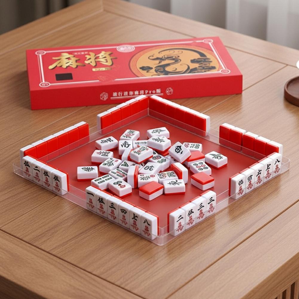 Board Game Pdf - Portable Travel Mini Mahjong Set Travel