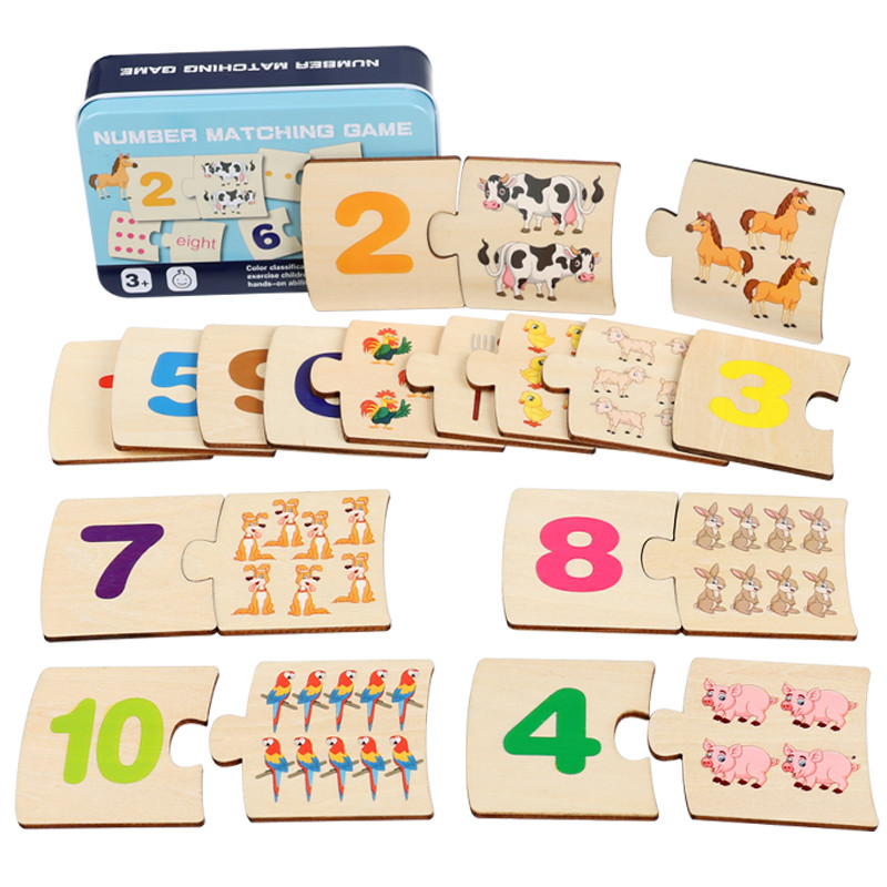 Board Game Review - Children Iron Box Number Enlightenment Paired