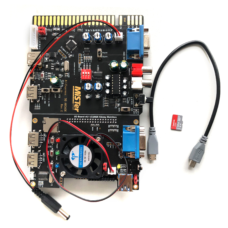 Board Game Io - MiSTer FPGA Full Kit DE10-Nano MiSTer