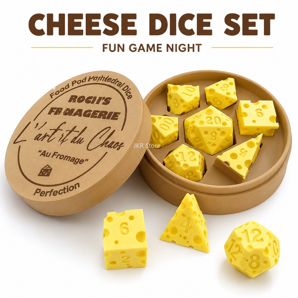 Irregular Cheese Dice Box Orna - Board Game Review review and price