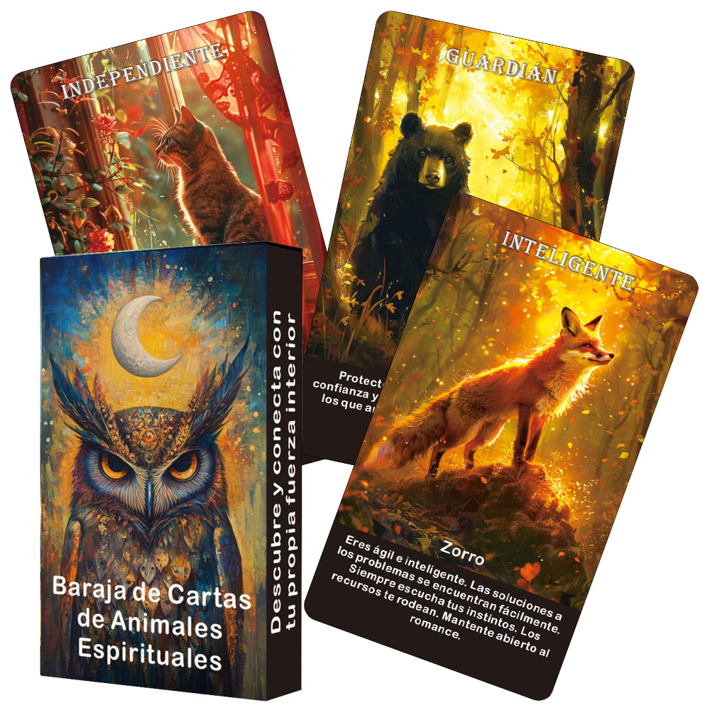 Spanish Animals Tarot Deck, Sp - Board Game Love Letter review and price