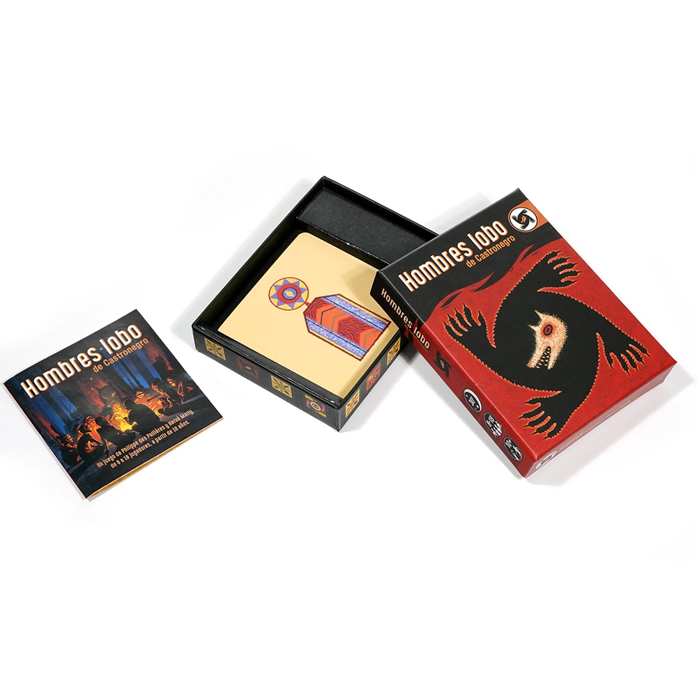 Hombres Lobo de Castronegro Ca - Board Game Werewolf review and price