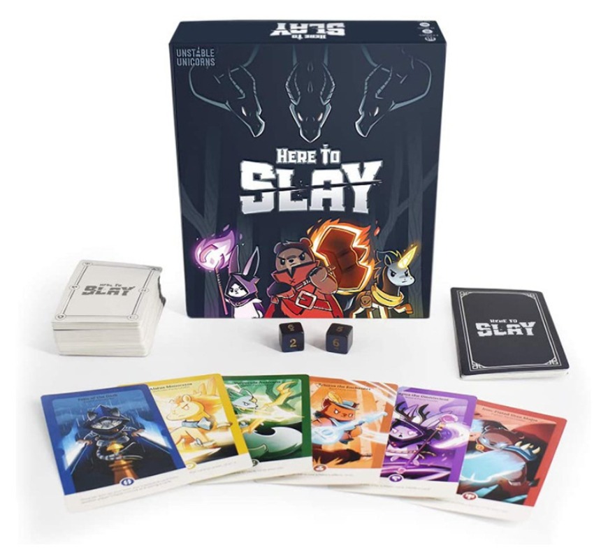 Unstable Games Slay Sleigh Fig - Board Game Here To Slay review and price