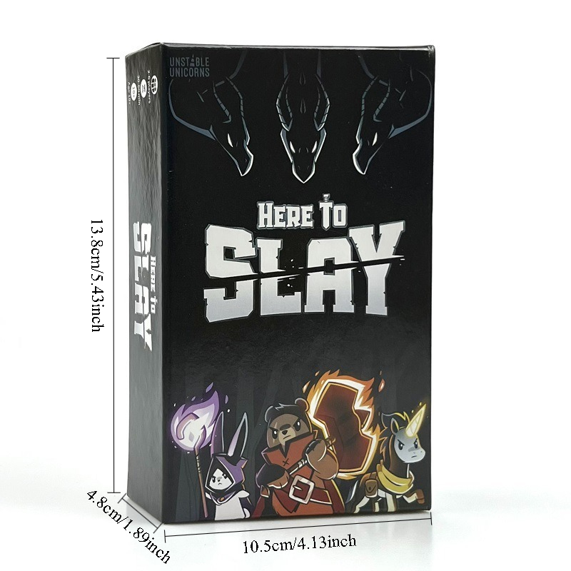 Unstable Games Slay Sleigh Fig - Board Game Here To Slay review and price