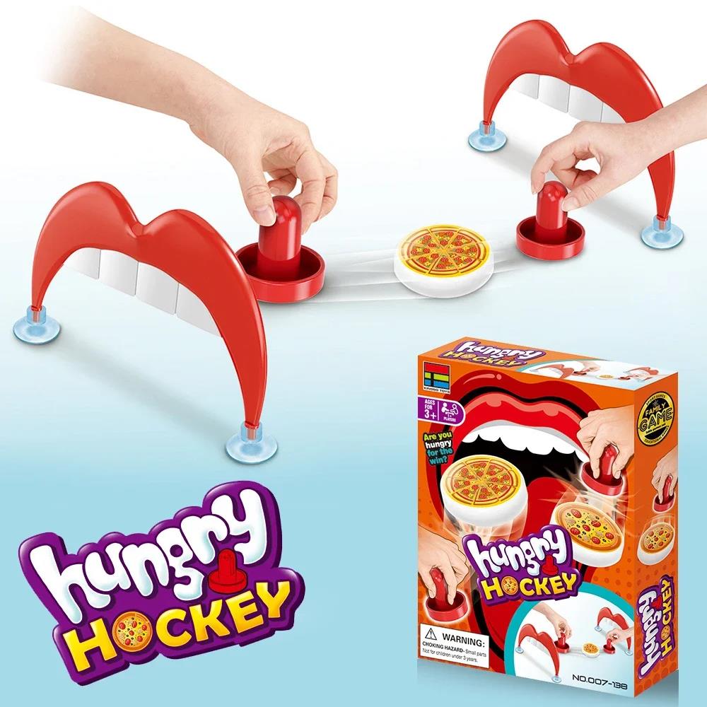 Desktop Pizza Ice Hockey Toy b - Board Game Harmonies review and price