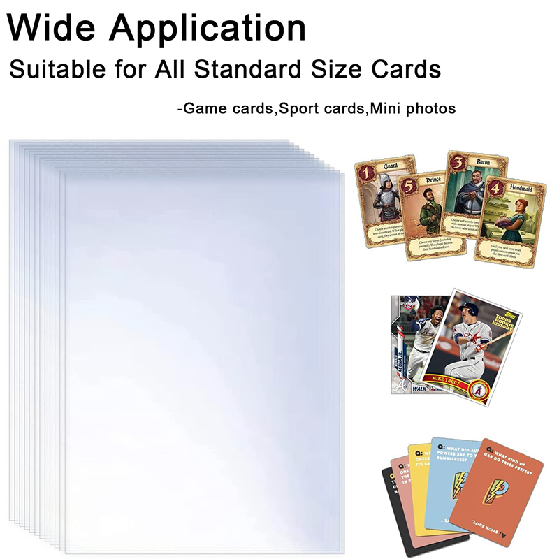 200 Pcs Transparent Playing Ca - Board Game Pokemon review and price