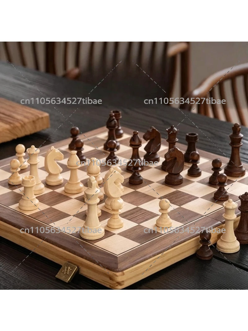 Magnetic Chess Set Solid Wood  - Magnetic Travel Chess review and price