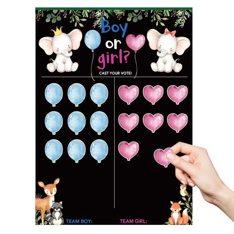 Boy or Girl Gender Reveal Voti - Board Game Quote review and price