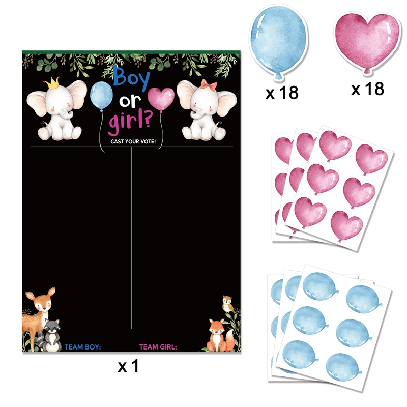 Boy or Girl Gender Reveal Voti - Board Game Quote review and price