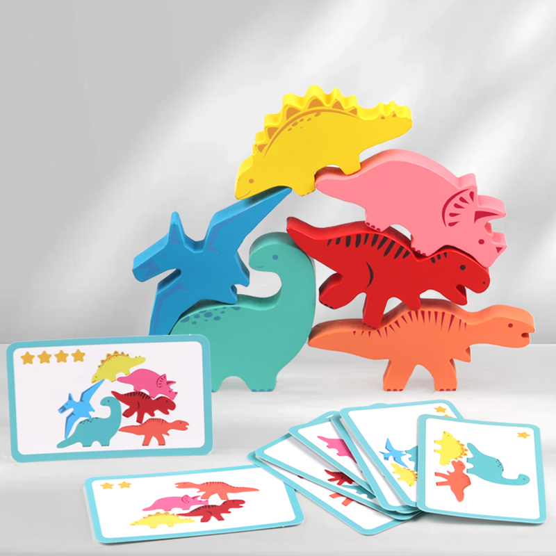 Wooden Balance Blocks Toys For - Board Game Nature review and price