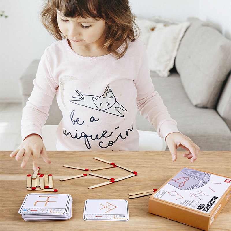 Montessori Matches Puzzles Gam - Board Game Nature review and price