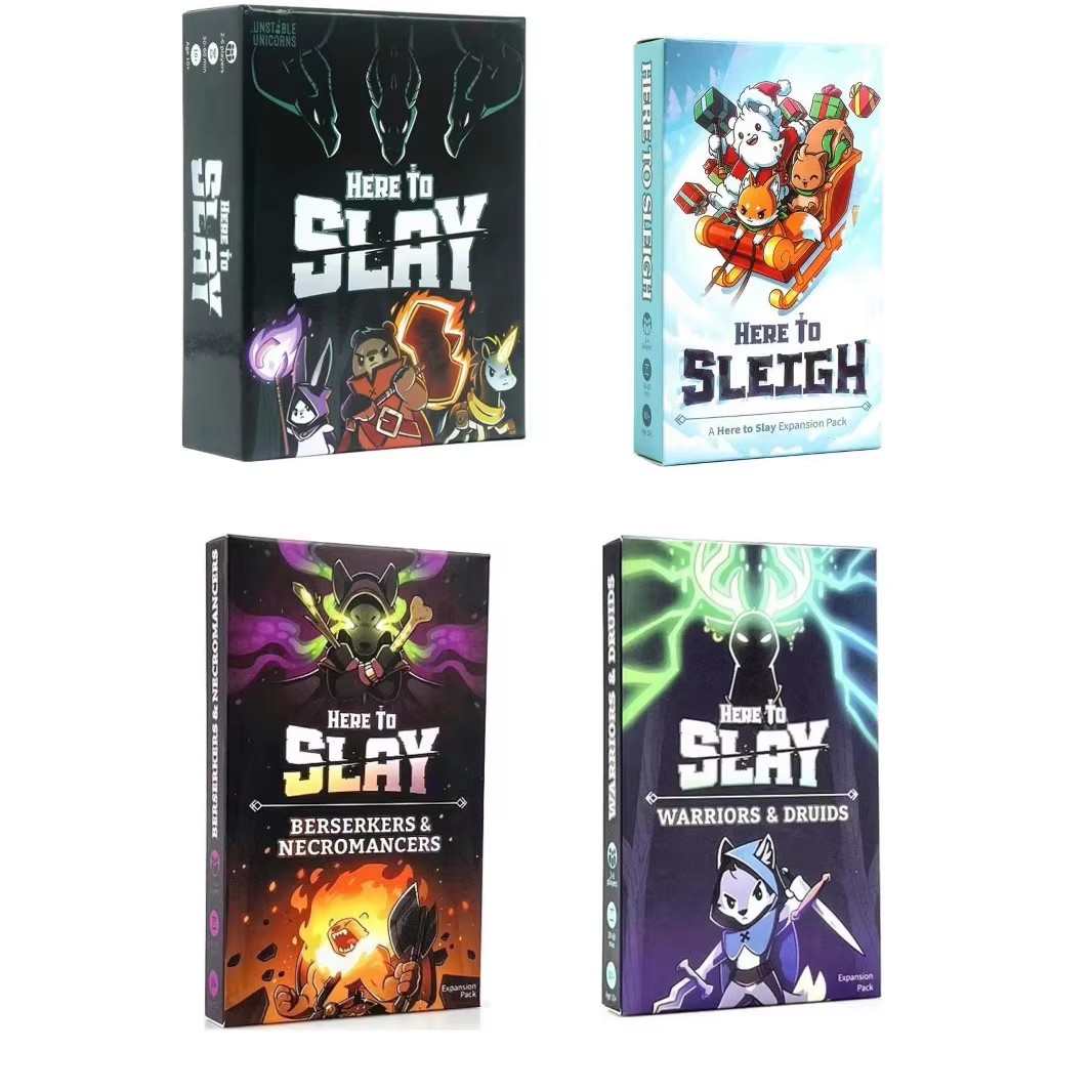 Here to Slay Base Game by TeeT - Board Game Here To Slay review and price