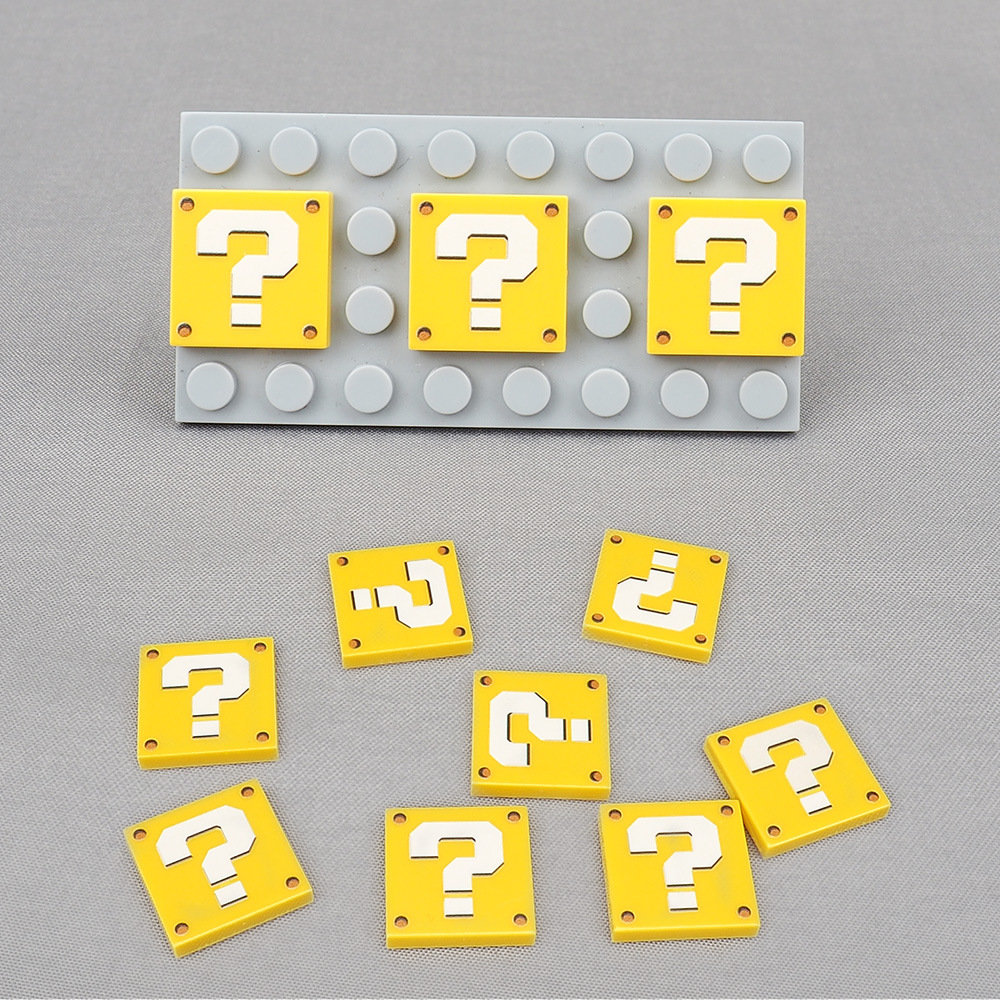 MOC 10PCS Question Mark 3068 2 - Board Game Quote review and price