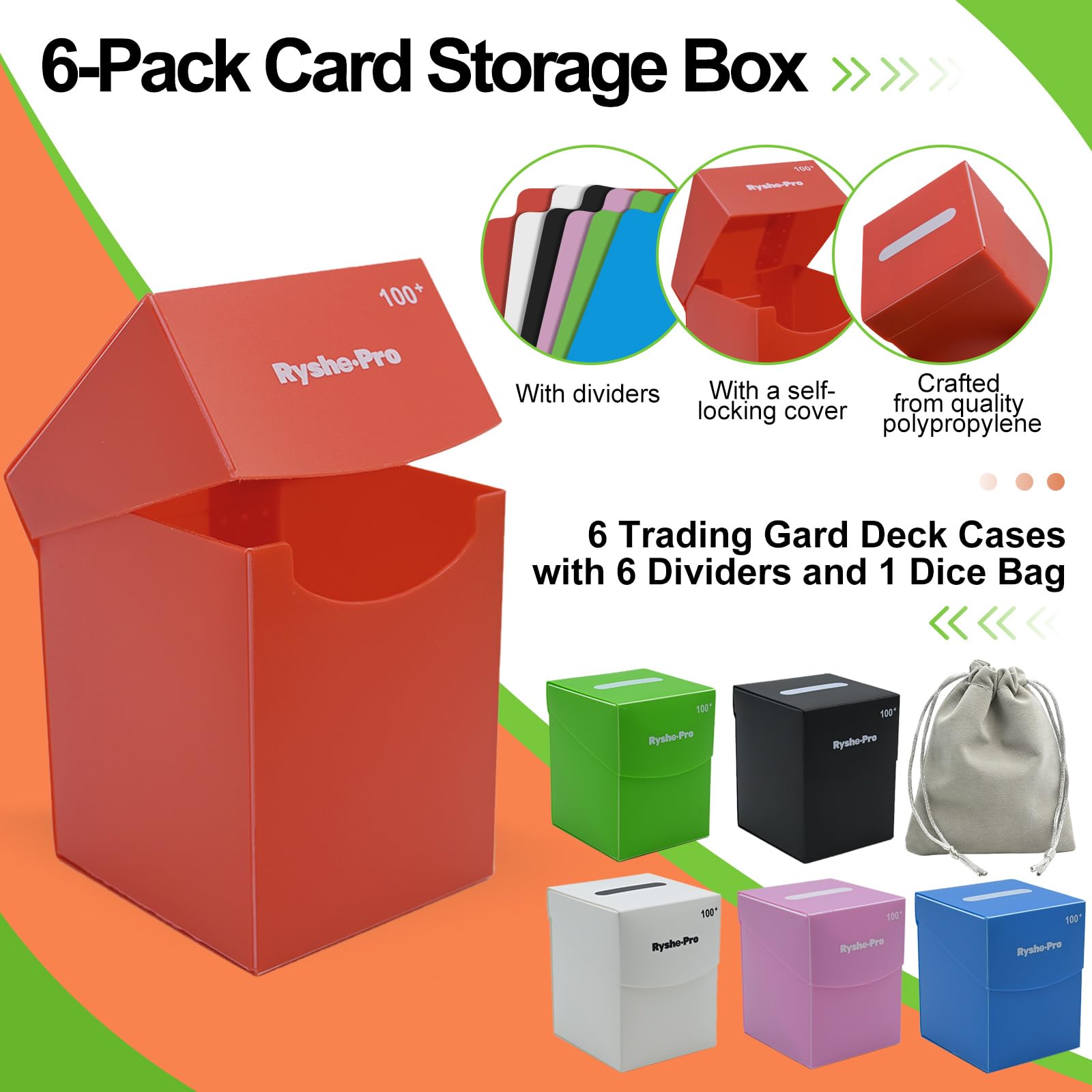 TCG Deck Box for 100+ Cards Co - Board Game Review review and price