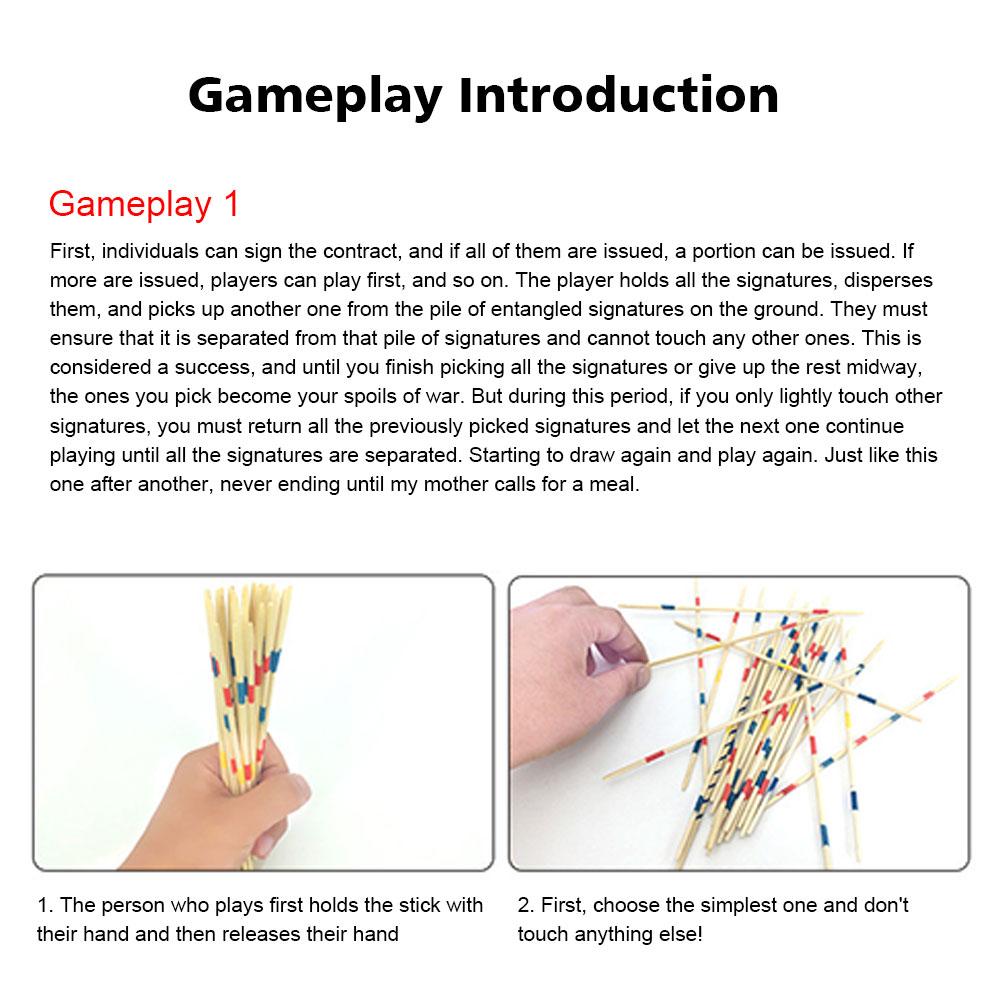1Set Traditional Mikado Spiel  - Board Game Review review and price