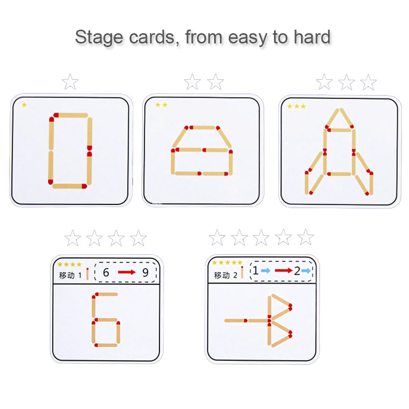 Montessori Matches Puzzles Gam - Board Game Nature review and price