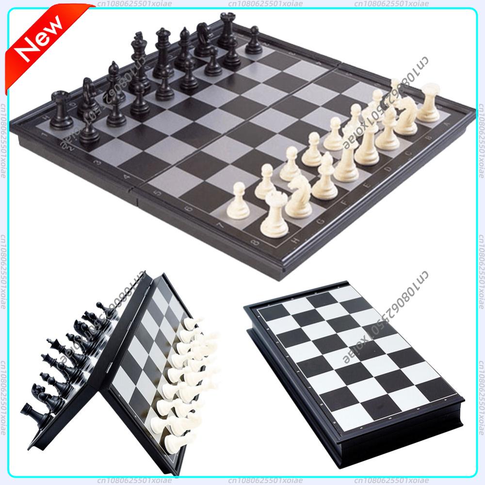 Folding Magnetic Chess 19.5*19 - Magnetic Travel Chess review and price