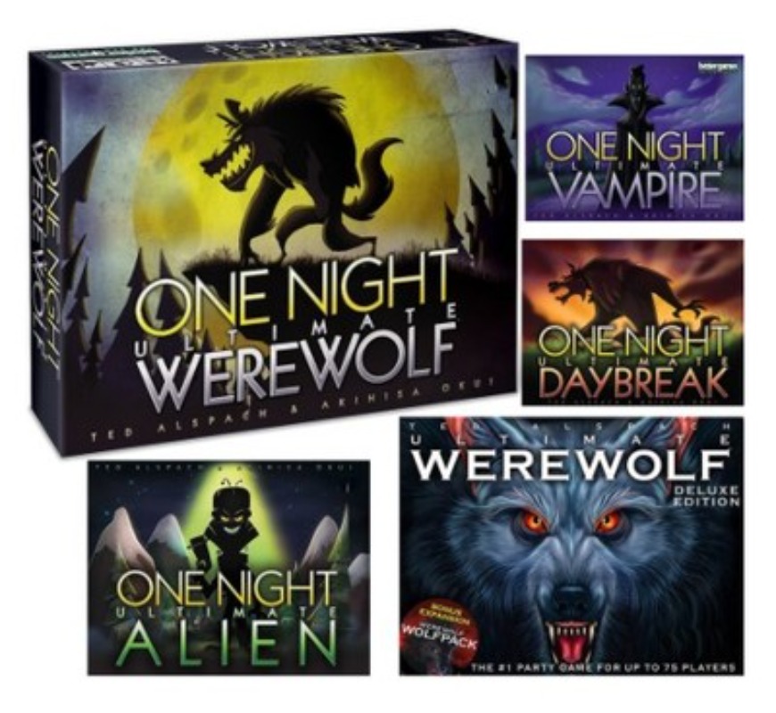 English Version One Night Ulti - Board Game Werewolf review and price
