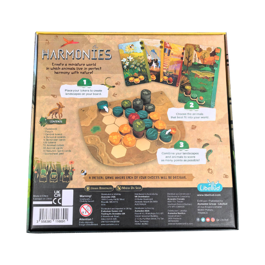 Harmonies - Board Games - Crea - Board Game Harmonies review and price