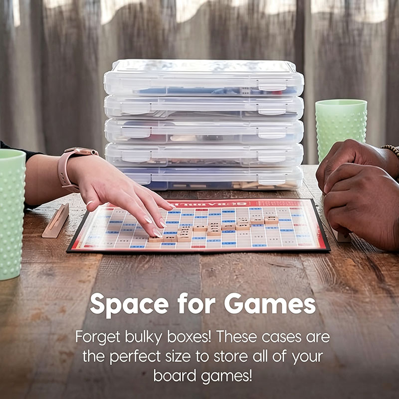 2 Pack Clear Slim Board Game S - Board Game Review review and price