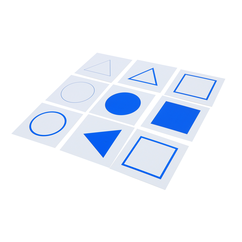 Montessori Sensory Toys Geomet - Cooperative Card Game review and price