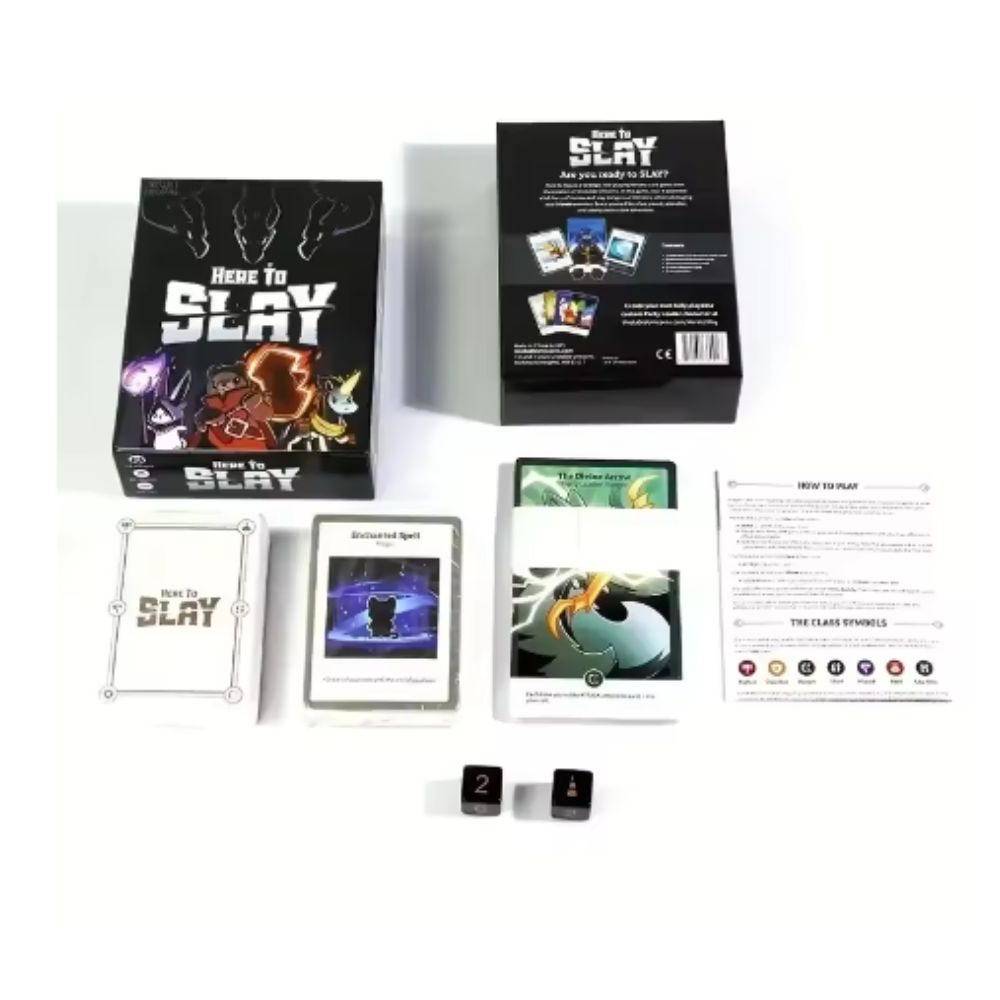 Newest TeeTurtle Here to Slay  - Board Game Here To Slay review and price