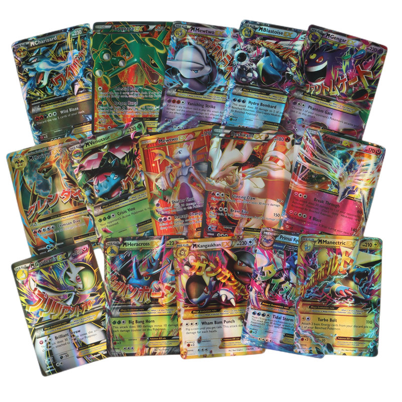 60/100Pcs English Pokemon Card - Board Game Pokemon review and price